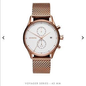 Men’s MVMT Rose Gold Voyager Watch